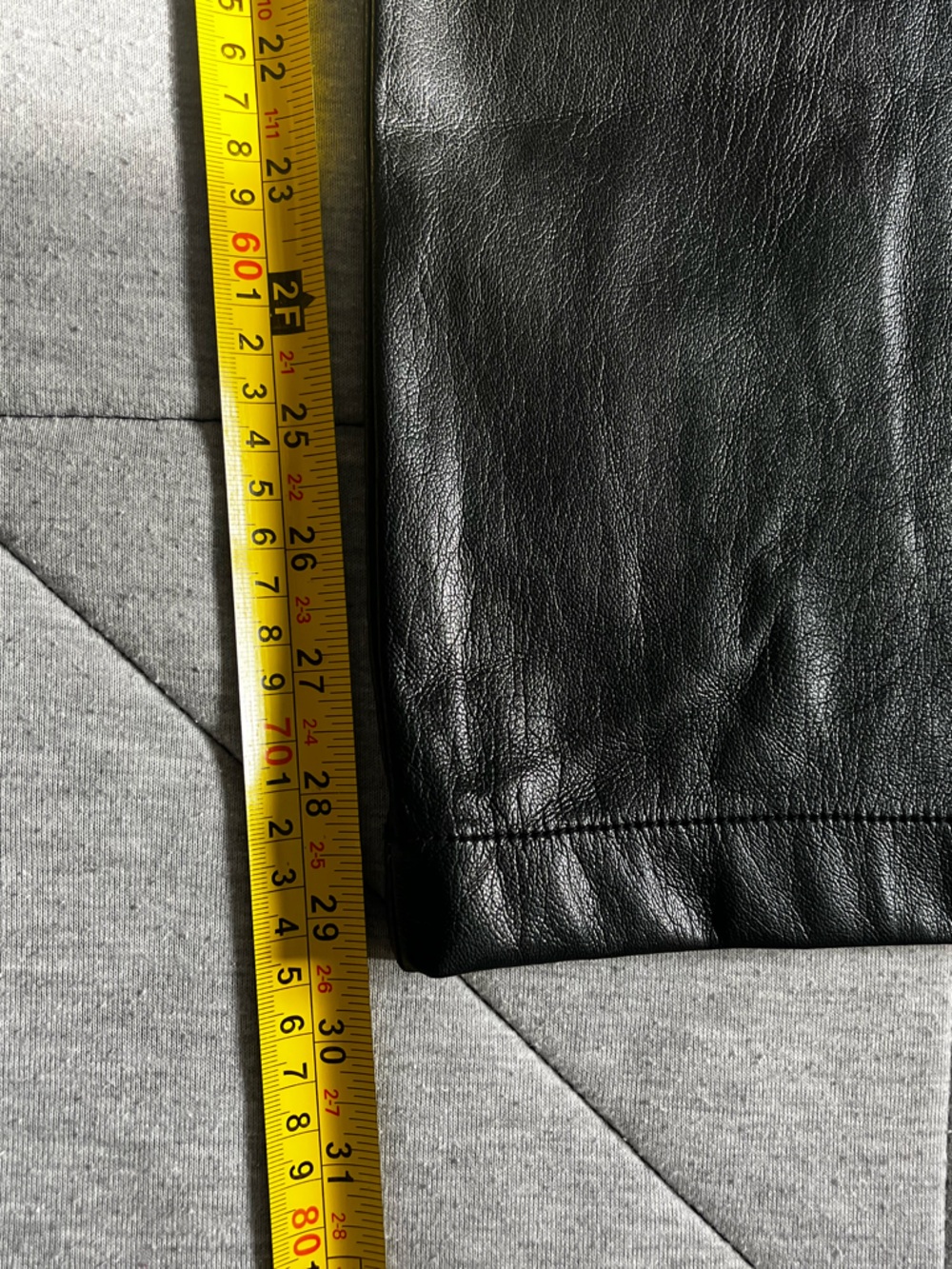 Diane Von Furstenberg Black Faux Leather Chanda Trousers - Picture 12 of 12